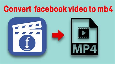 convertidor facebook a mp4|Facebook Video Downloader